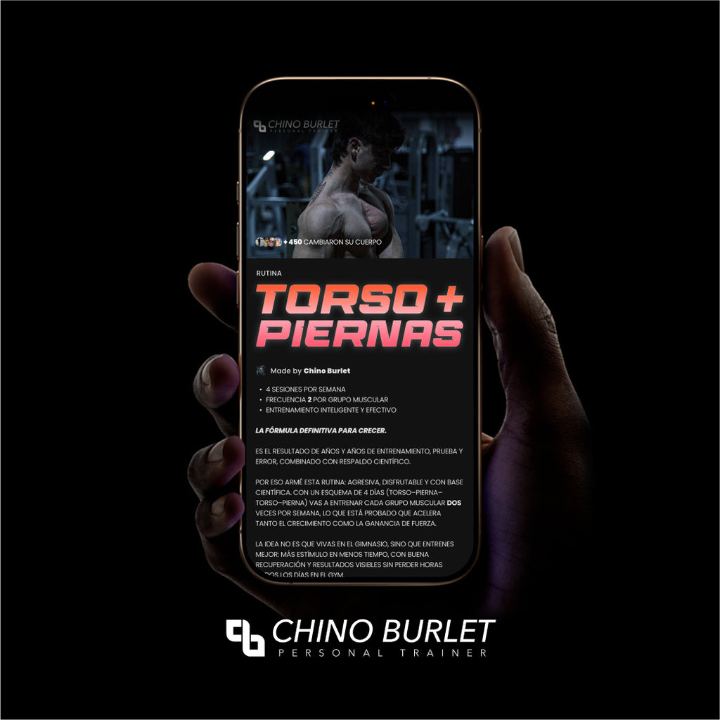 Plan de Entrenamiento - 4 días