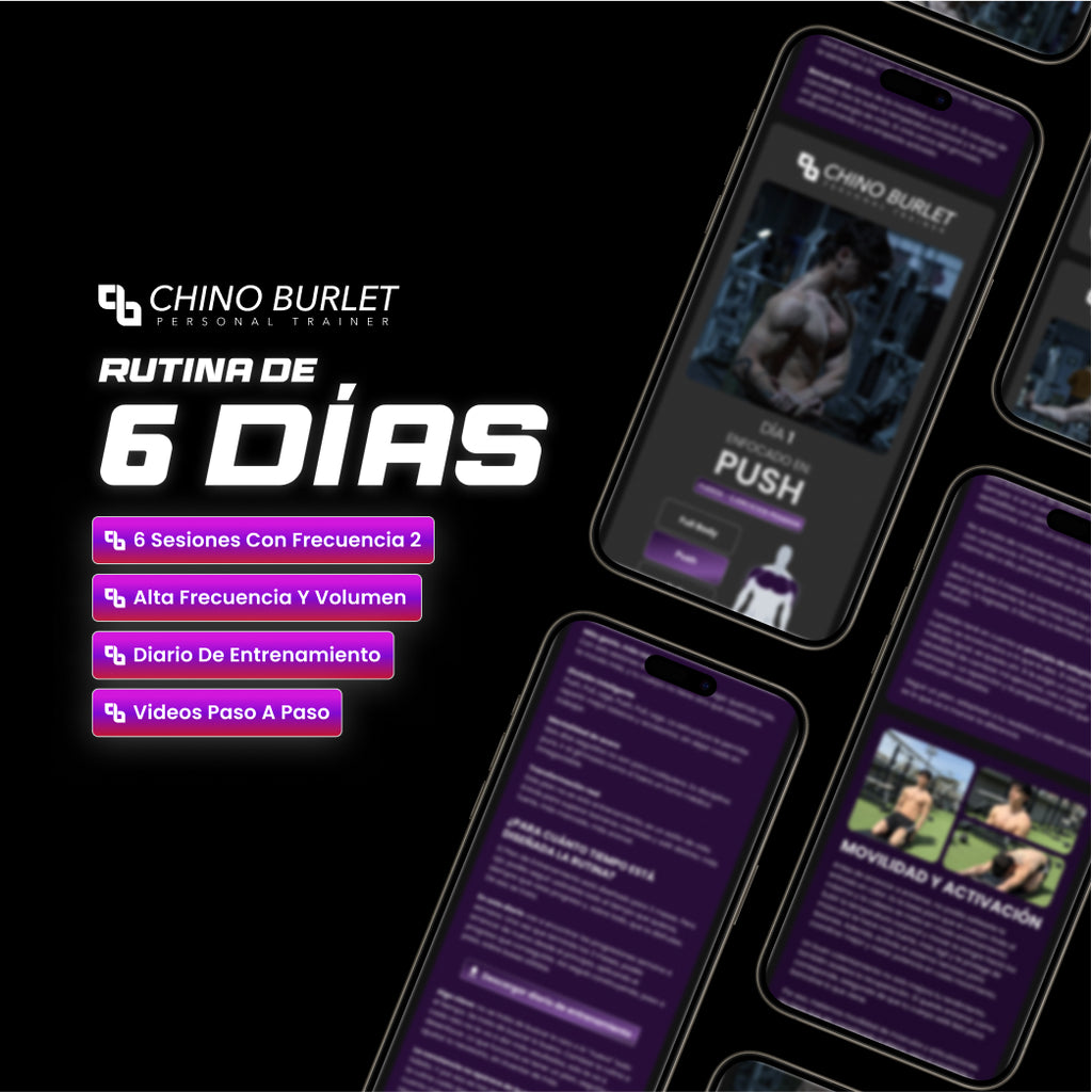 Plan de Entrenamiento - 6 días